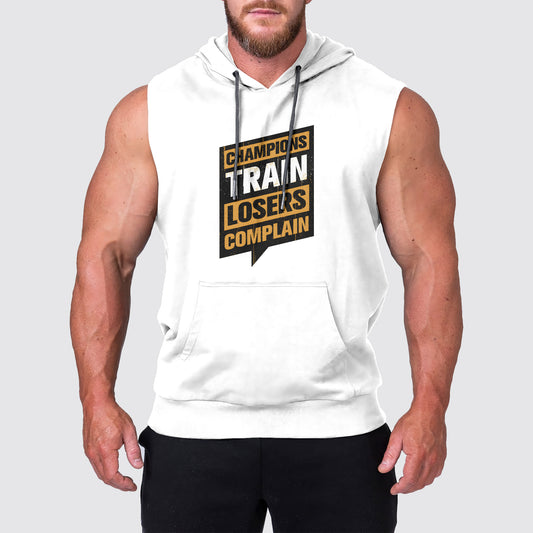 Ultimate Gym Sleeveless Hoodie for Men: Stay Cool and Comfy During Intense Workouts- AA02291