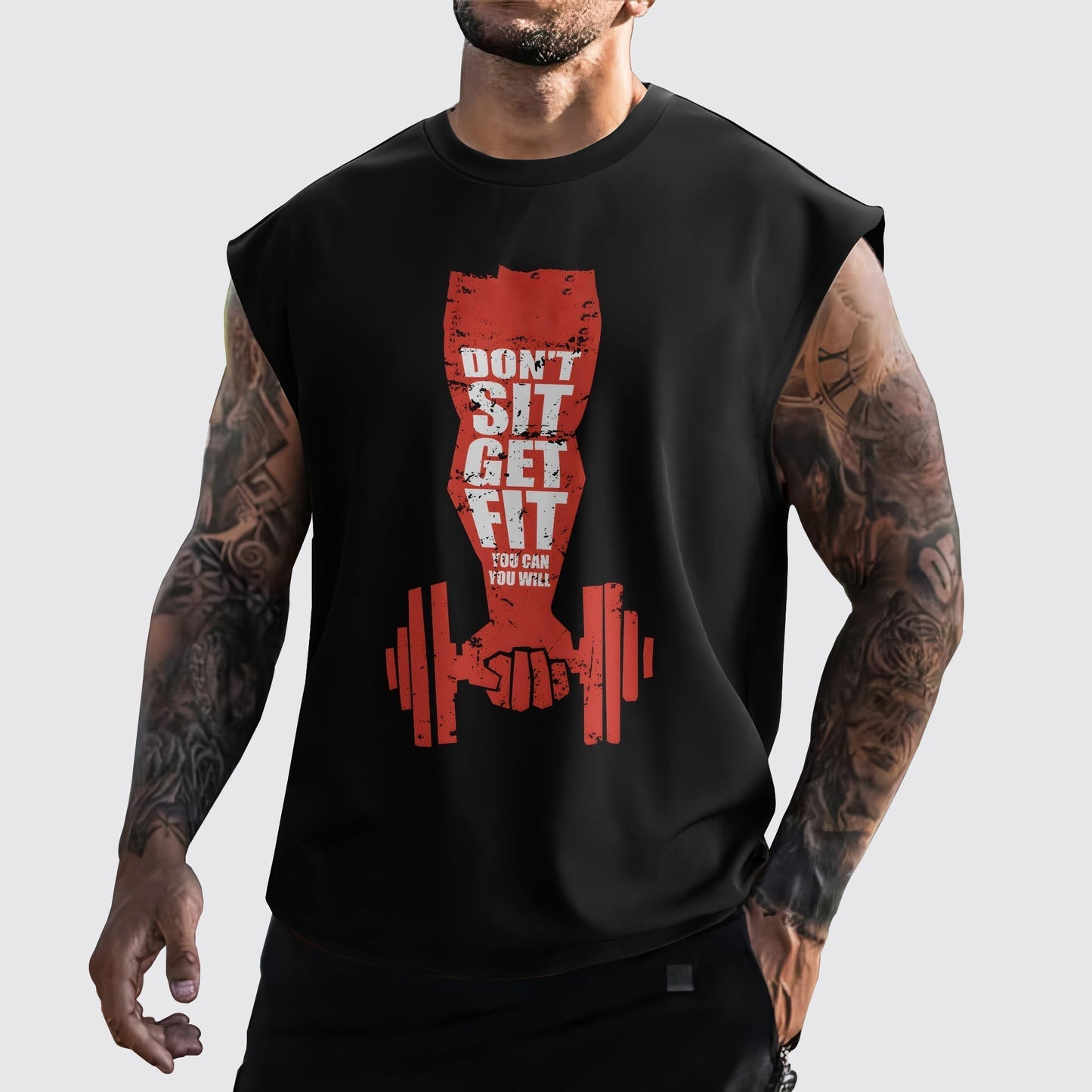 MuscleMax Cut-Off Tank- AA02719