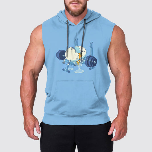 Ultimate Gym Sleeveless Hoodie for Men: Stay Cool and Comfy During Intense Workouts- AA03220