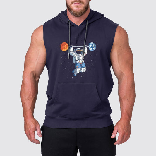 Ultimate Gym Sleeveless Hoodie for Men: Stay Cool and Comfy During Intense Workouts- AA03223