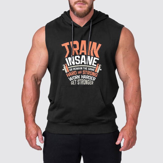 Ultimate Gym Sleeveless Hoodie for Men: Stay Cool and Comfy During Intense Workouts- AA03224