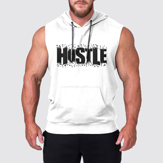 Ultimate Gym Sleeveless Hoodie for Men: Stay Cool and Comfy During Intense Workouts- AA03227