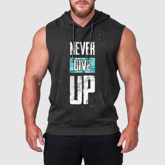 Ultimate Gym Sleeveless Hoodie for Men: Stay Cool and Comfy During Intense Workouts- AA03244