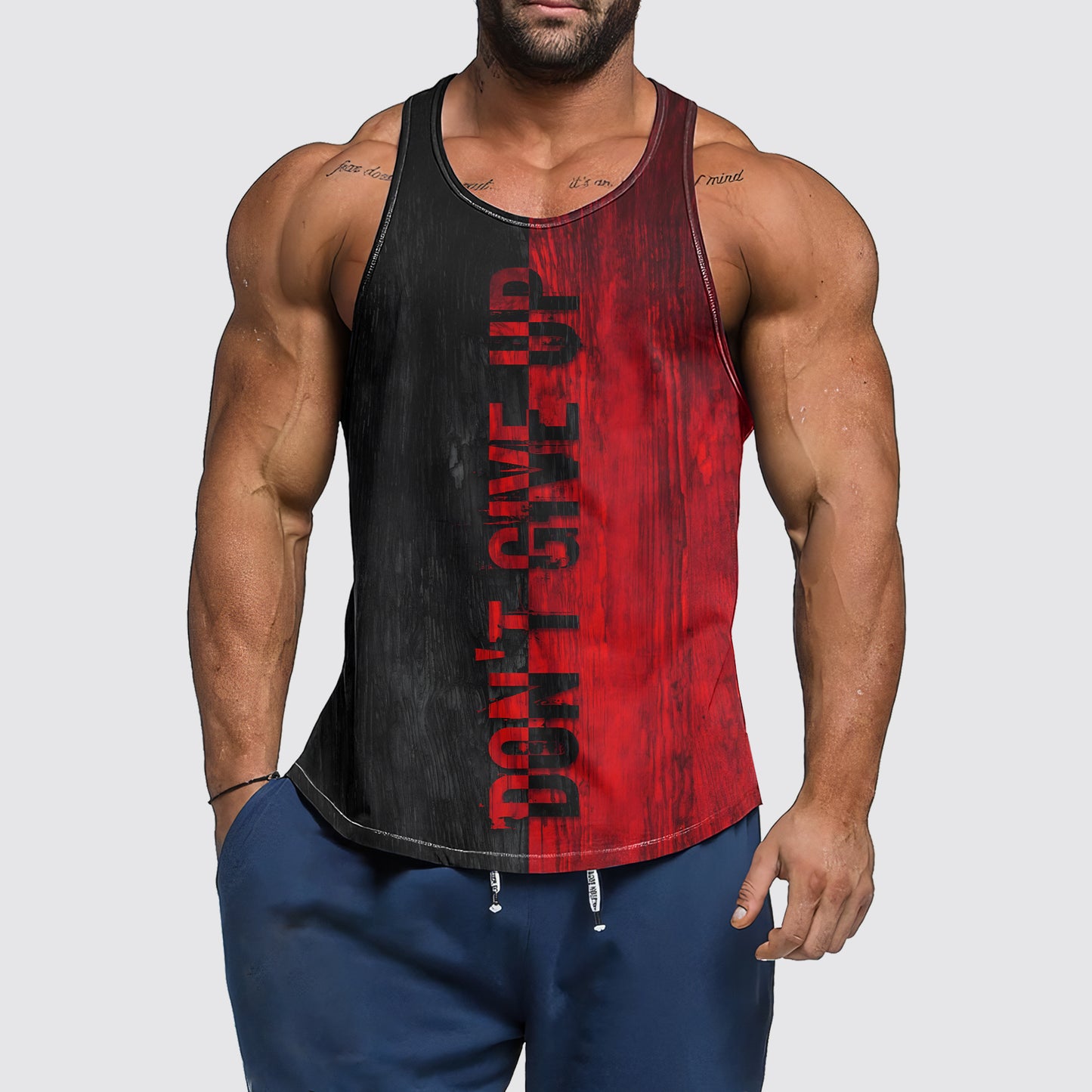 Ultimate Gym Tank Top for Men: Stay Cool and Comfy During Intense Workouts- AA03275