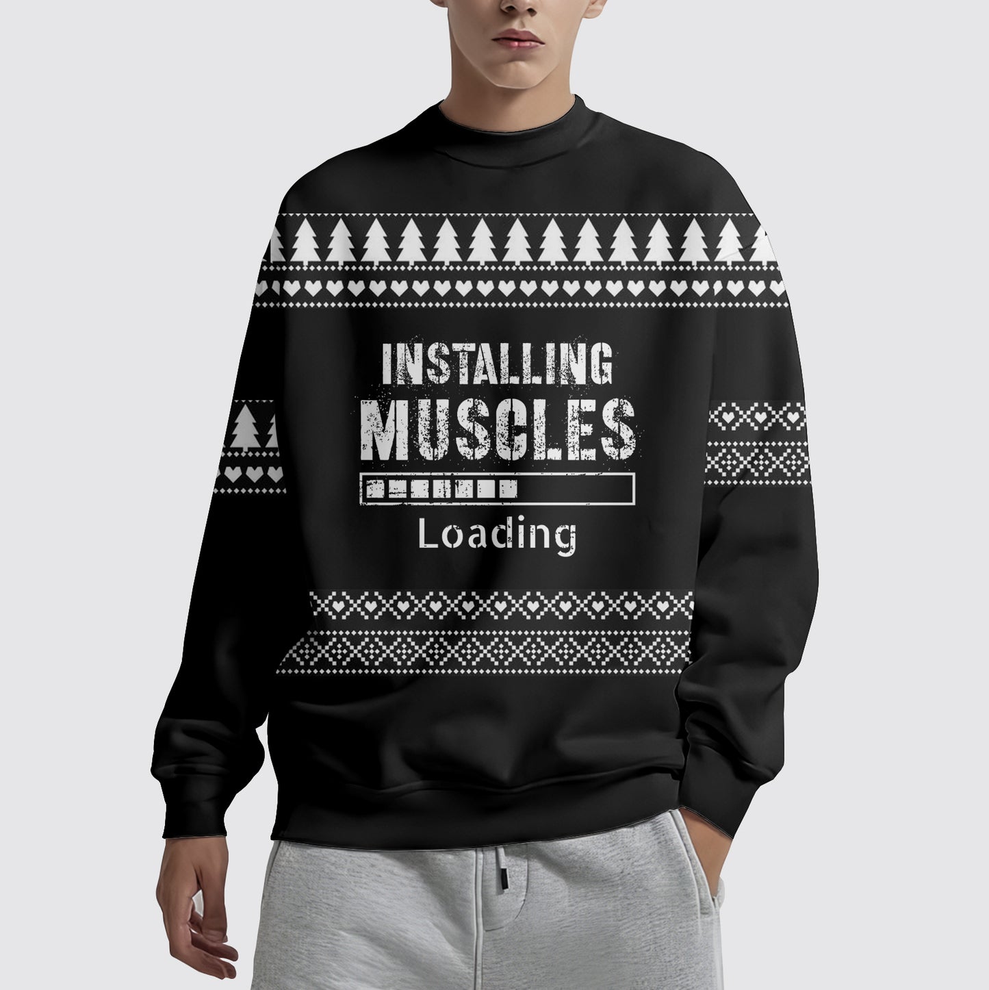 FitFlex Ugly Sweaters: Warm Gear, Strong Moves!- AA03524