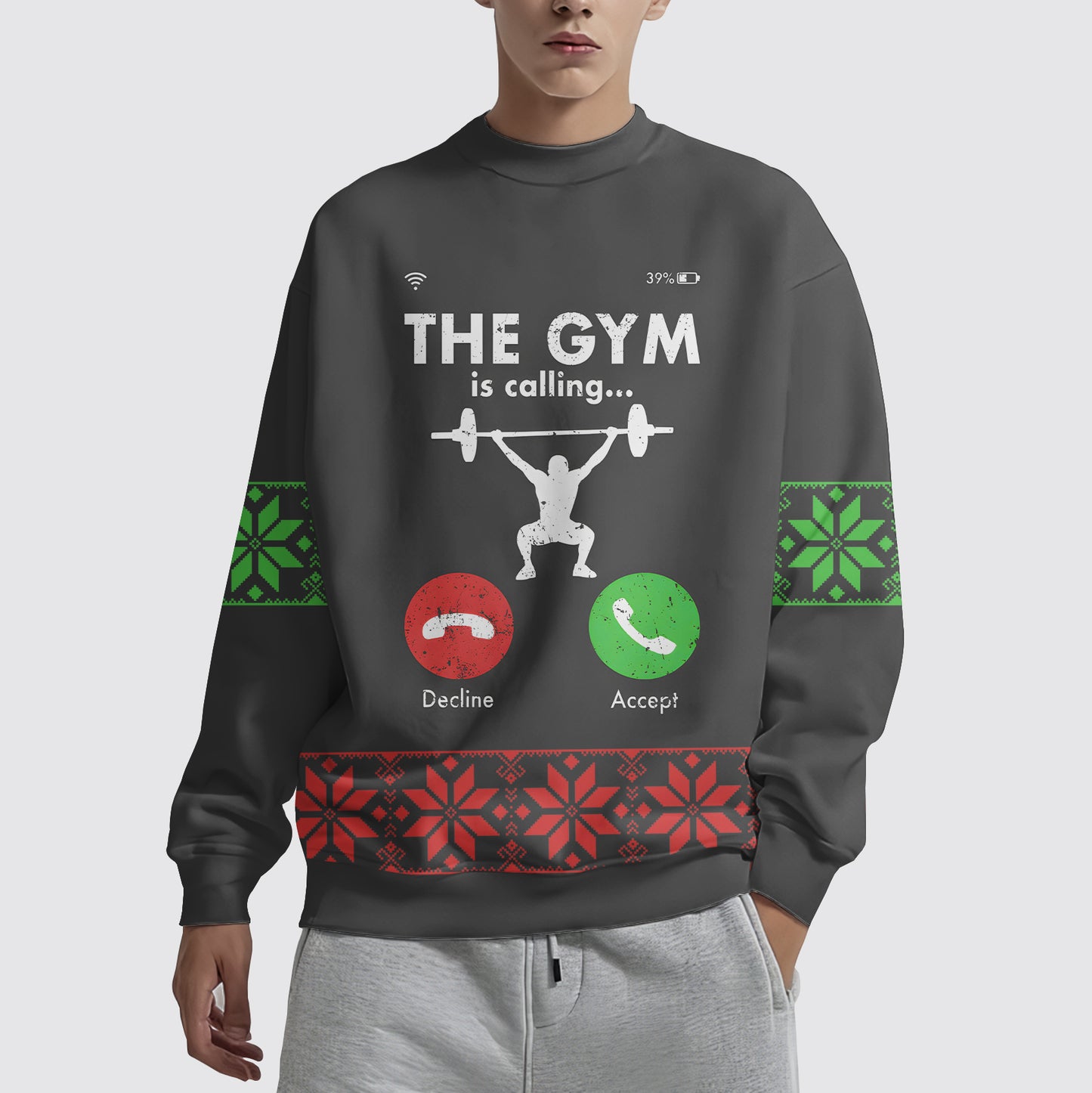 FitFlex Ugly Sweaters: Warm Gear, Strong Moves!- AA03607