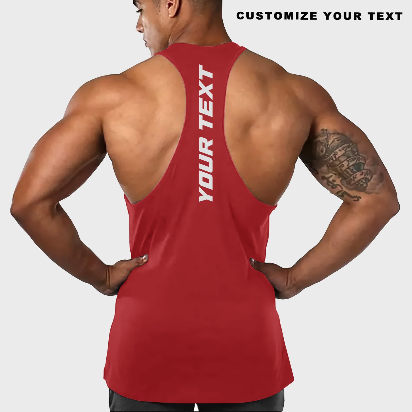 Customizable Bodybuilding Racerback Tank Top- AA03997