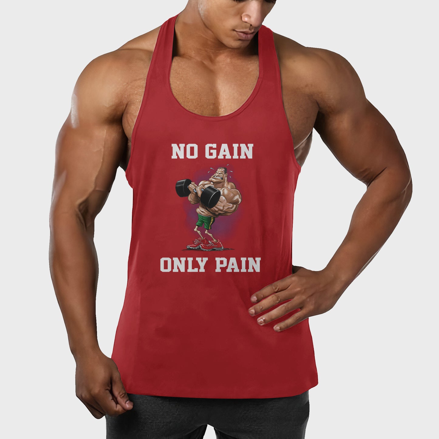 Customizable Bodybuilding Racerback Tank Top- AA03997