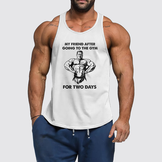 Ultimate Gym Tank Top for Men: Stay Cool and Comfy During Intense Workouts- AA04093