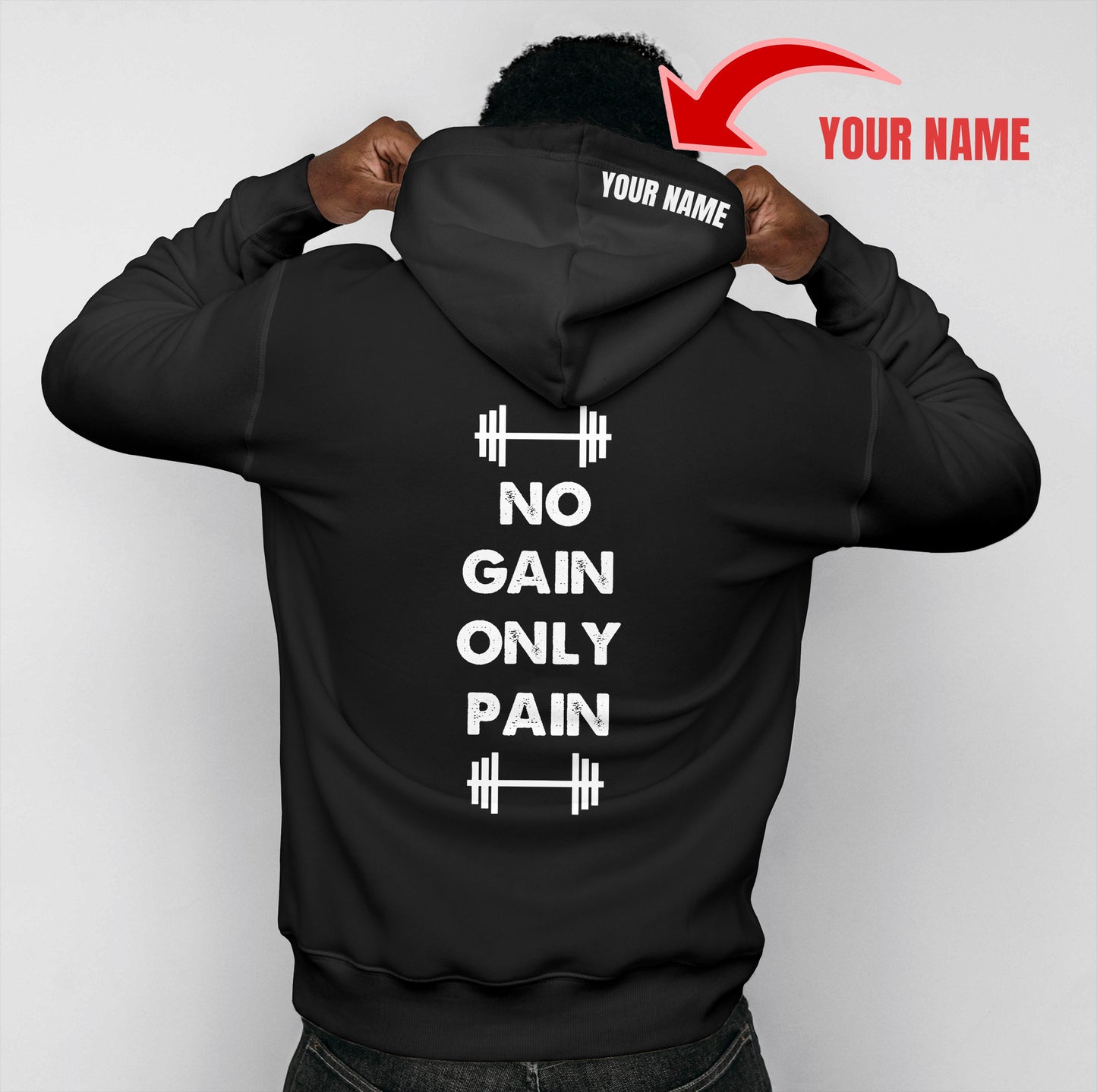 Customized Performance Hoodie for Serious Gym Goers- AA04305