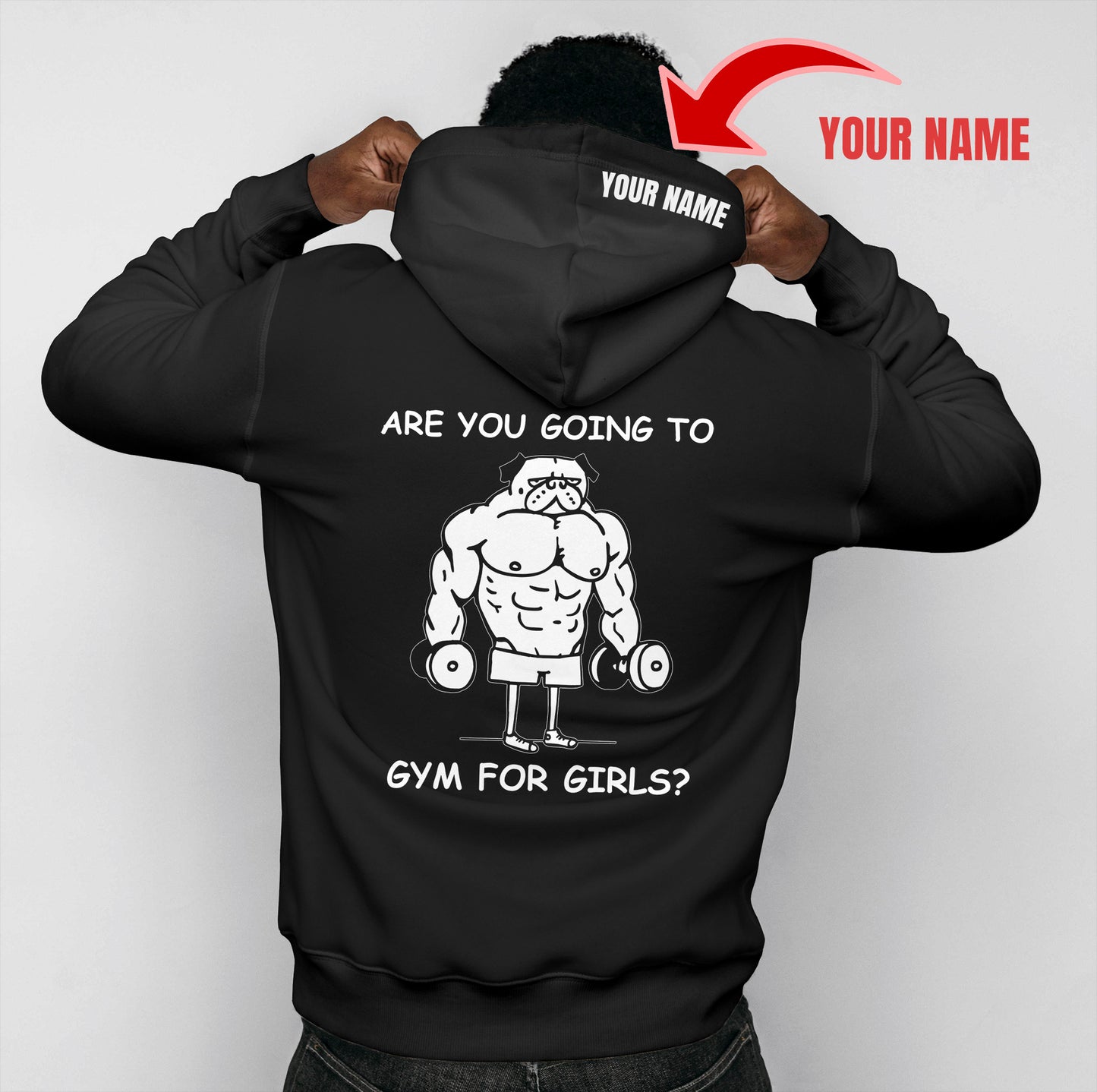 Customized Performance Hoodie for Serious Gym Goers- AA04336