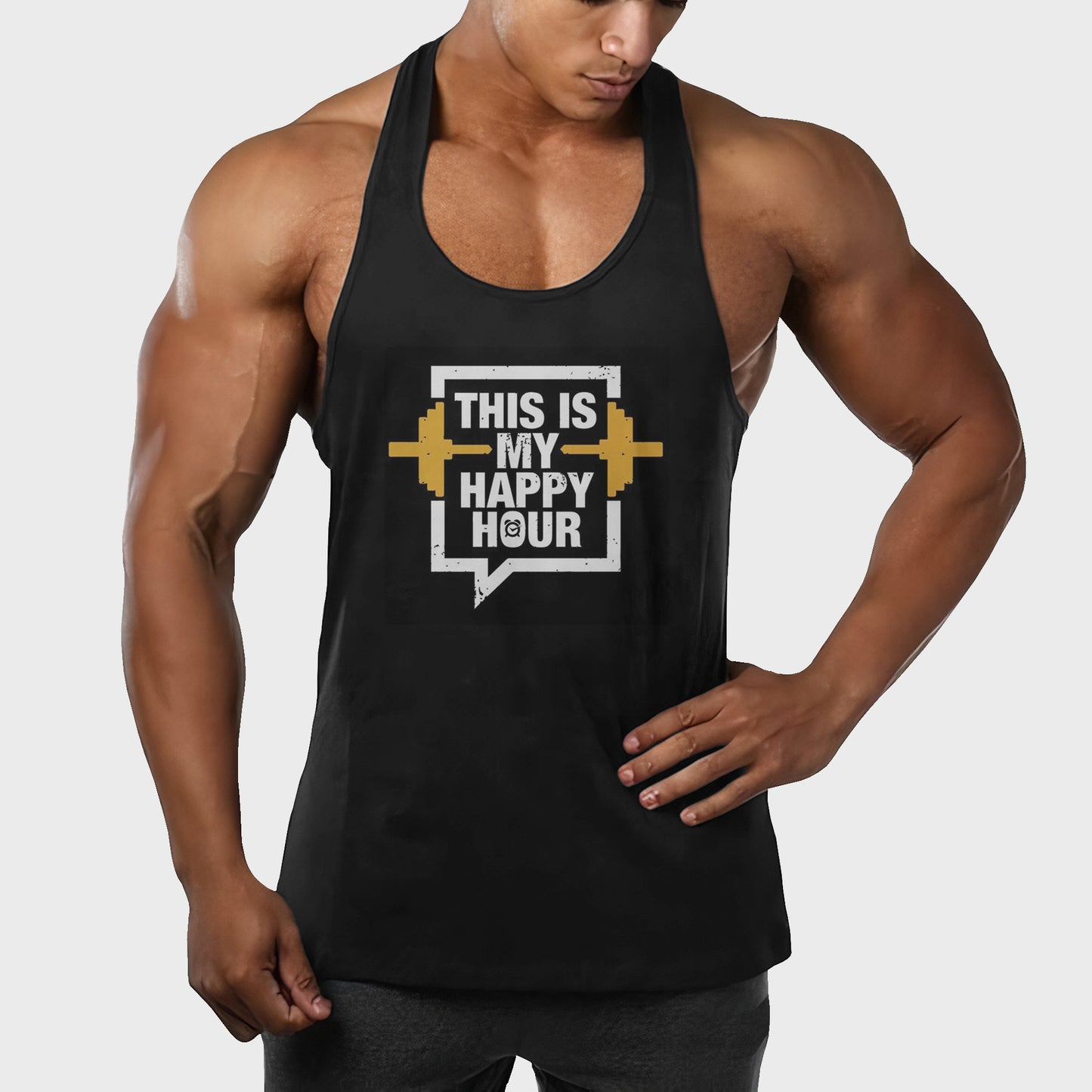 Customizable Bodybuilding Racerback Tank Top- AA04396