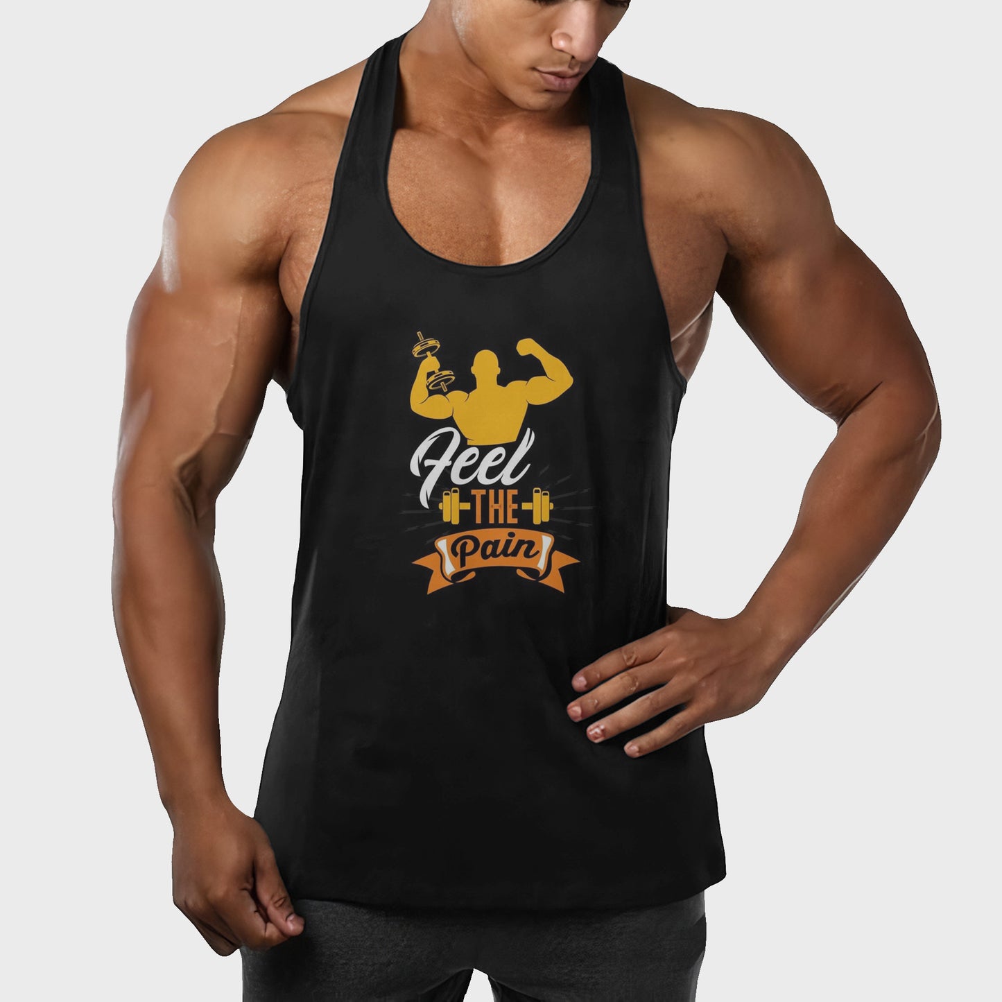 Customizable Bodybuilding Racerback Tank Top- AA04399