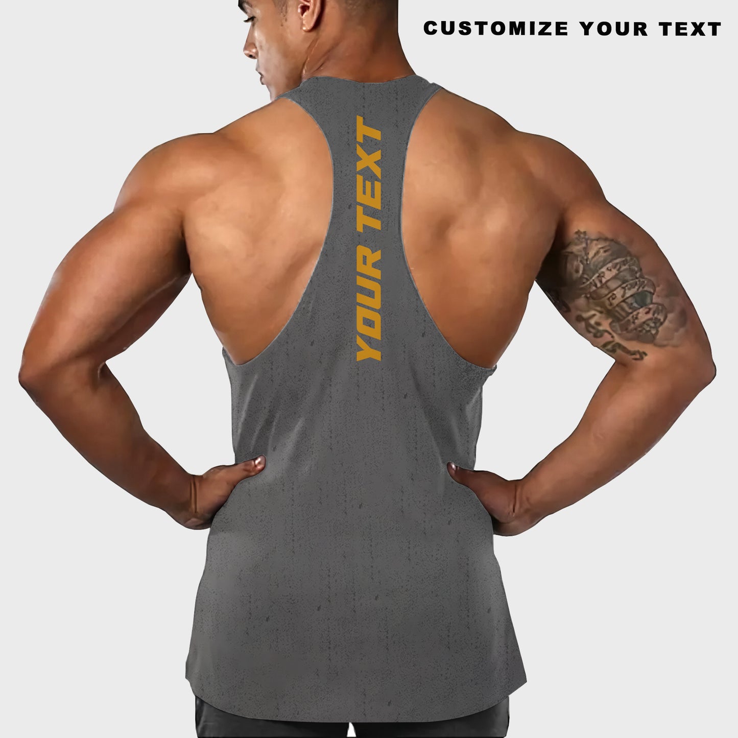 Customizable Bodybuilding Racerback Tank Top- AA04402