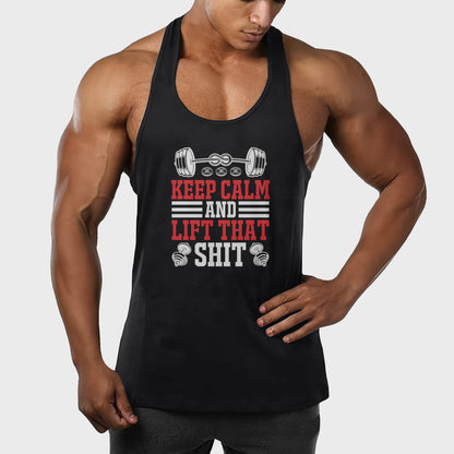 Customizable Bodybuilding Racerback Tank Top- AA04404