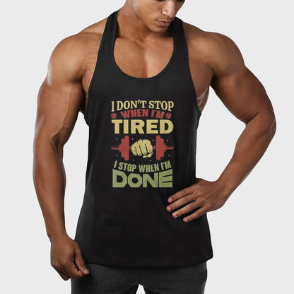 Customizable Bodybuilding Racerback Tank Top- AA04409