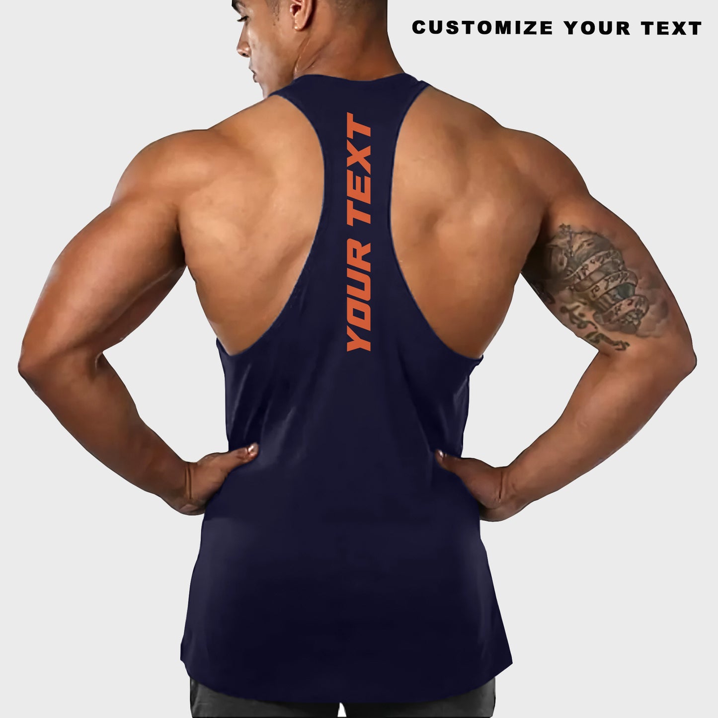 Customizable Bodybuilding Racerback Tank Top- AA04410