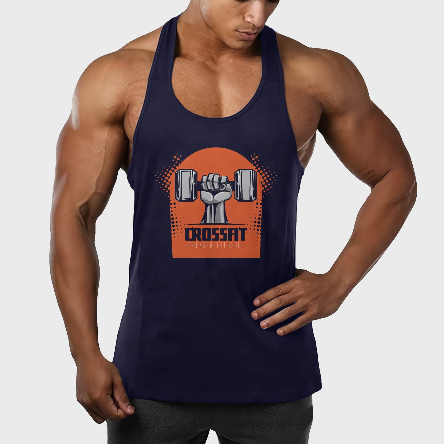 Customizable Bodybuilding Racerback Tank Top- AA04410