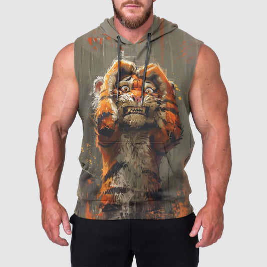 Savage Power Series Sleeveless Hoodie- AA04532