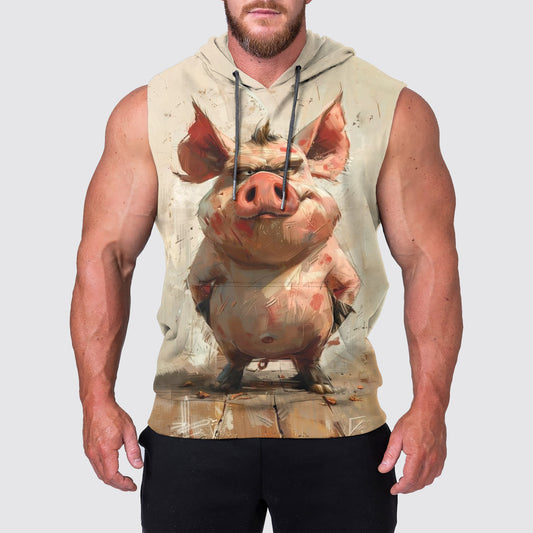 Savage Power Series Sleeveless Hoodie- AA04546