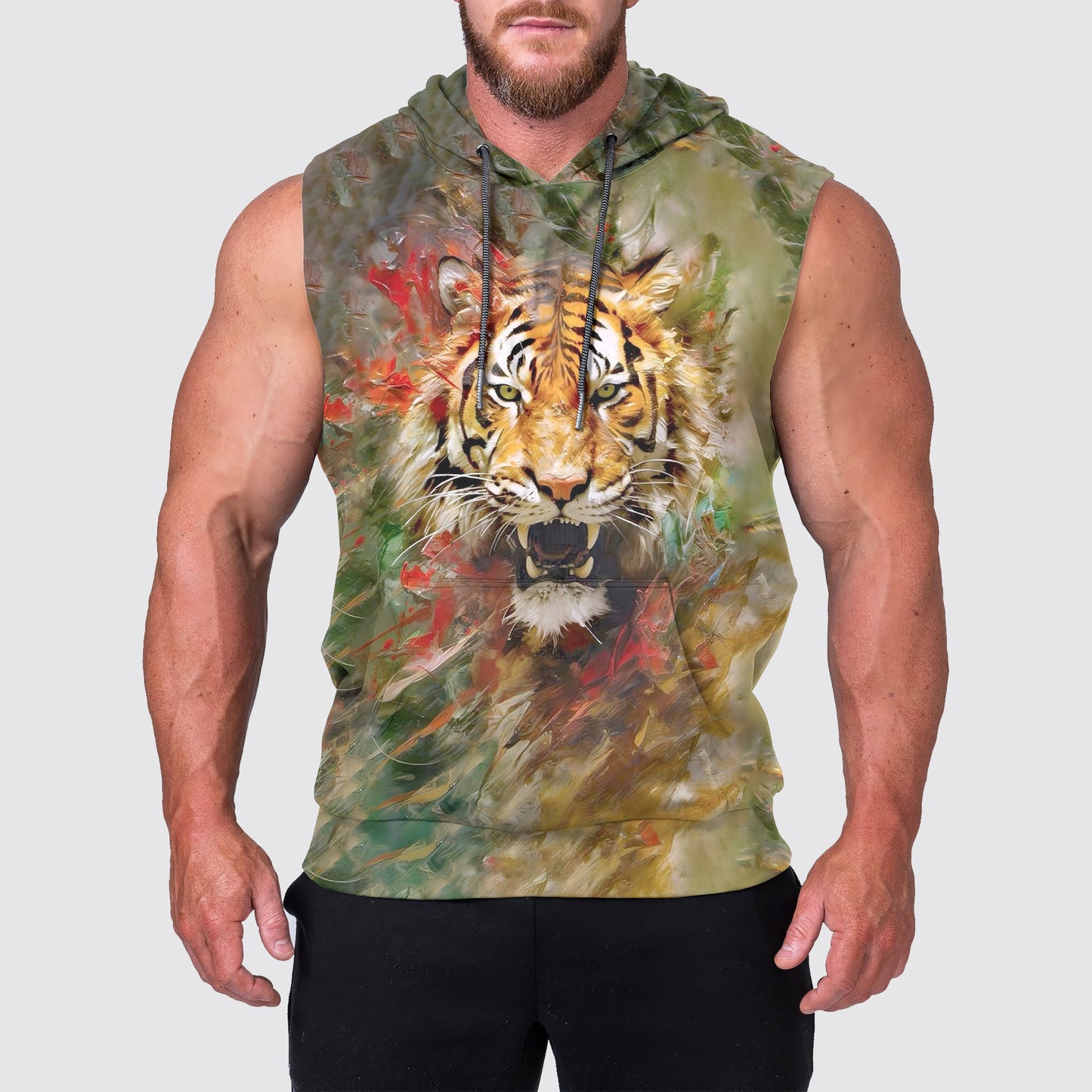 Savage Power Series Sleeveless Hoodie- AA04611