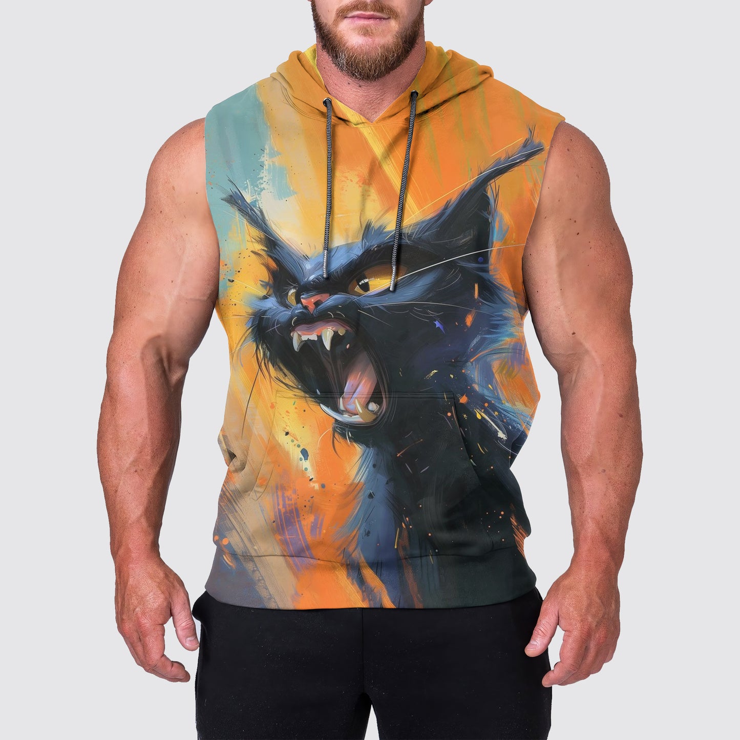 Savage Power Series Sleeveless Hoodie- AA04631