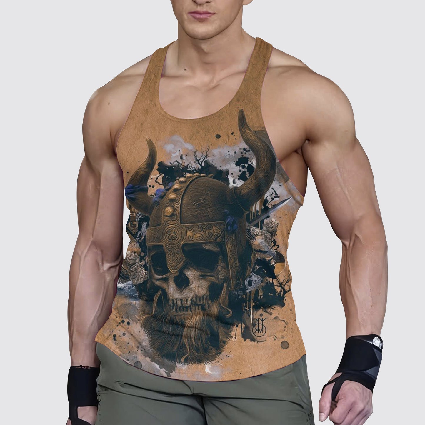 Viking Strength Gym Tank Top For Men- AA04852