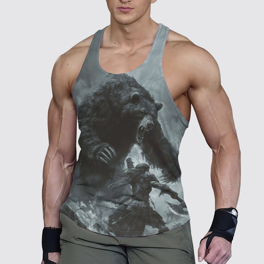 Viking Strength Gym Tank Top For Men- AA04857