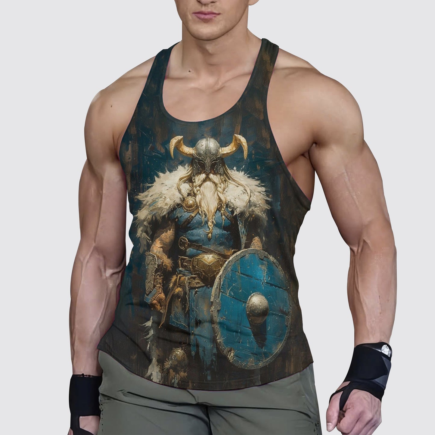 Viking Strength Gym Tank Top For Men- AA04859