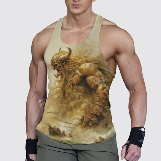 Viking Strength Gym Tank Top For Men- AA04868