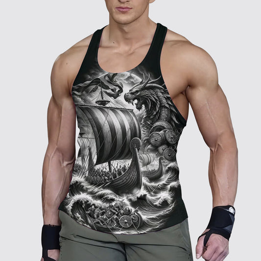 Viking Strength Gym Tank Top For Men- AA04877