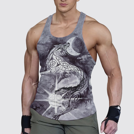 Viking Strength Gym Tank Top For Men- AA04923