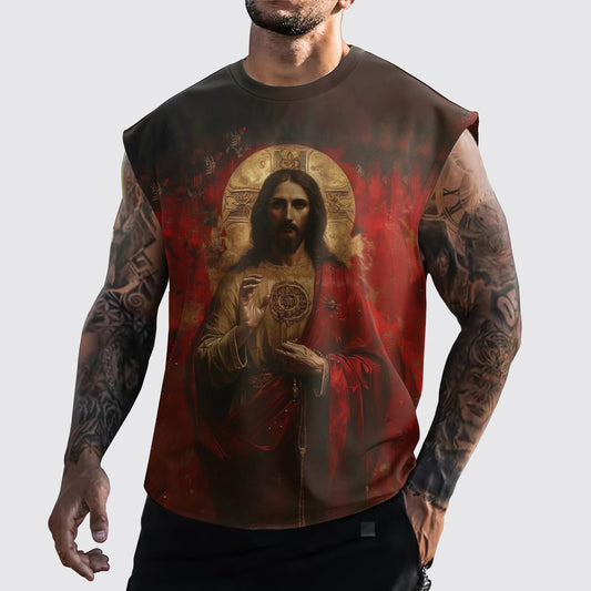 Jesus Forever Cut-Off Tank- AA05140