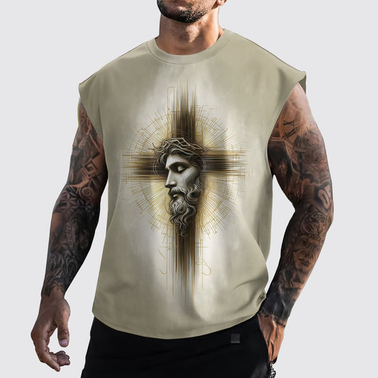 Jesus Forever Cut-Off Tank- AA05148