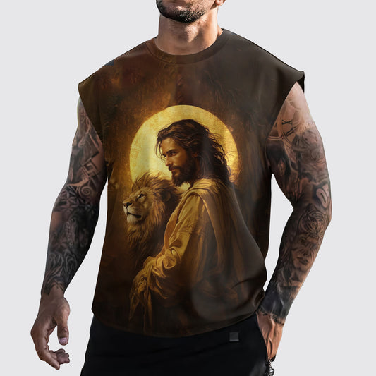 Jesus Forever Cut-Off Tank- AA05157