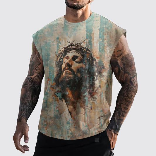 Jesus Forever Cut-Off Tank- AA05166