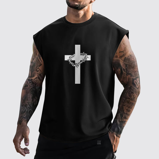 Jesus Forever Cut-Off Tank- AA05181