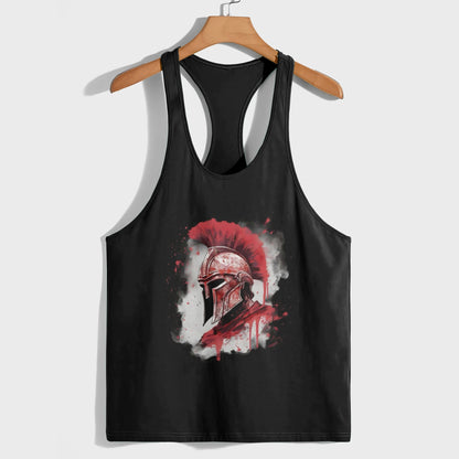 Warrior Spirit 3D Racerback Tank Top- AA05244