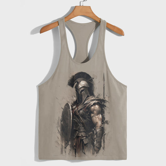 Warrior Spirit 3D Racerback Tank Top- AA05248