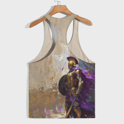 Warrior Spirit 3D Racerback Tank Top- AA05254