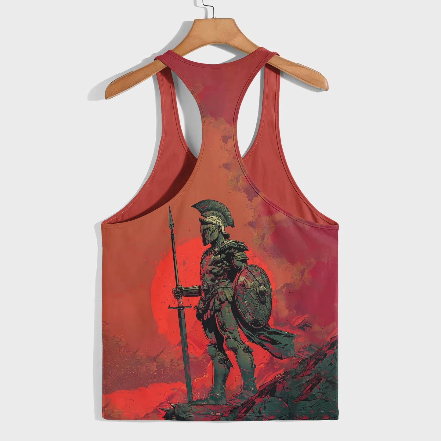 Warrior Spirit 3D Racerback Tank Top- AA05255