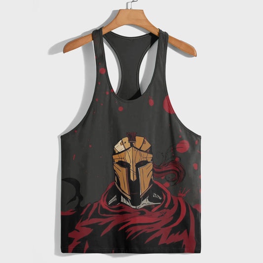 Warrior Spirit 3D Racerback Tank Top- AA05257