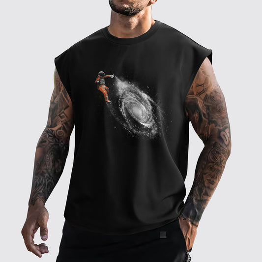 Astronaut 3D Cut-Off Tank- AA05290