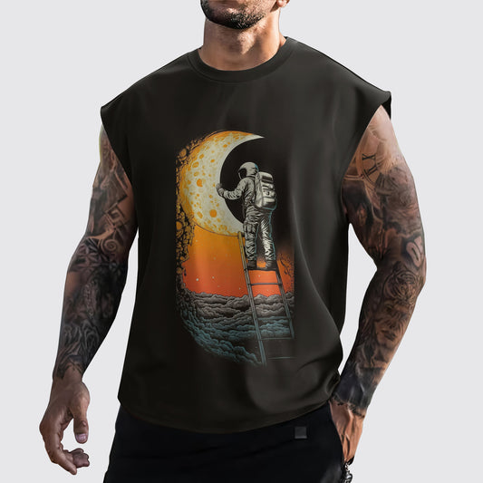 Astronaut 3D Cut-Off Tank- AA05311