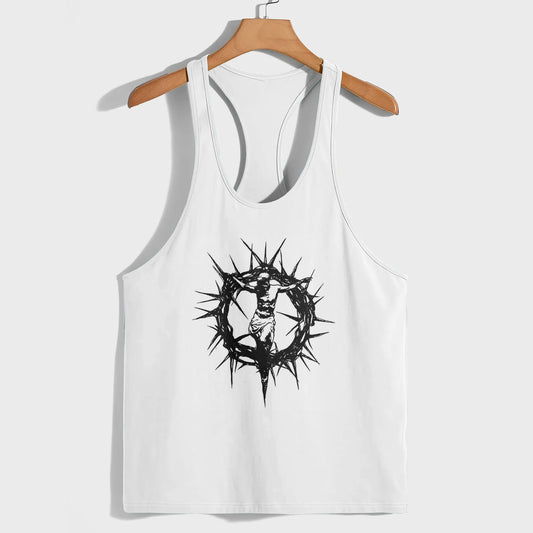 Cross of Faith Racerback Tank Top- AA05318