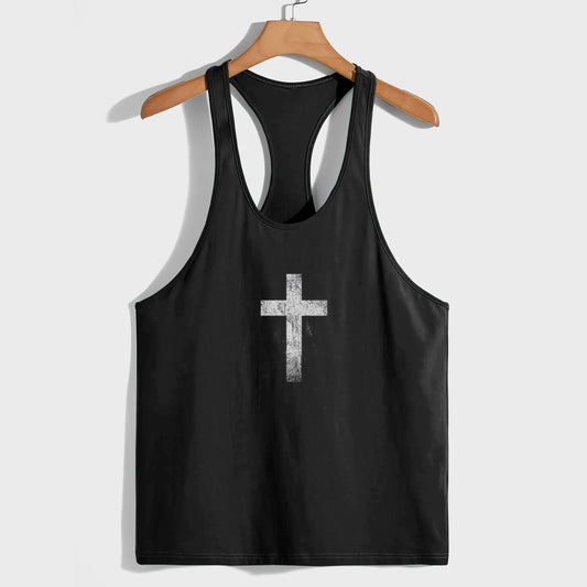 Cross of Faith Racerback Tank Top- AA05331