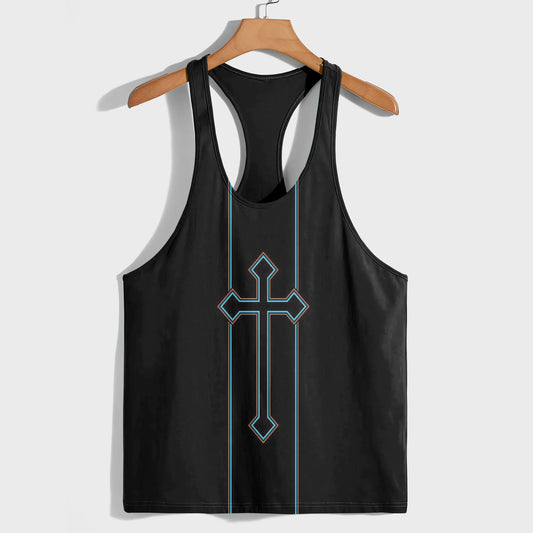 Cross of Faith Racerback Tank Top- AA05333