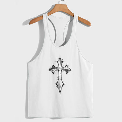 Cross of Faith Racerback Tank Top- AA05356