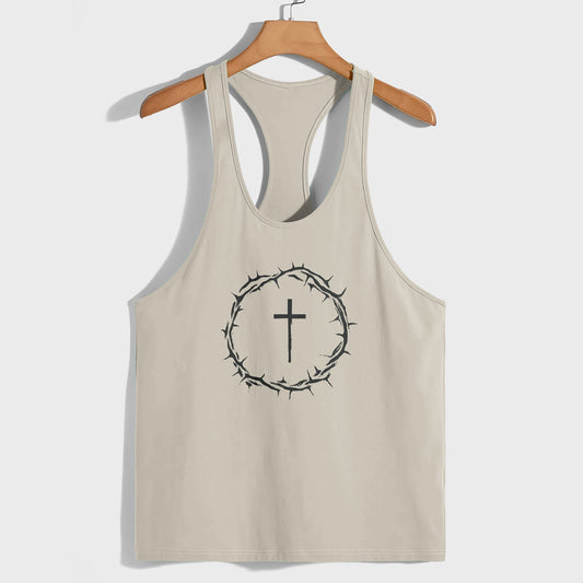 Cross of Faith Racerback Tank Top- AA05359