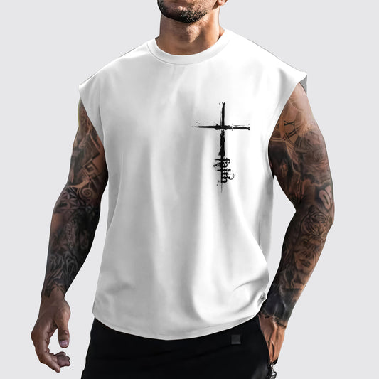 Jesus Forever Cut-Off Tank- AA05405